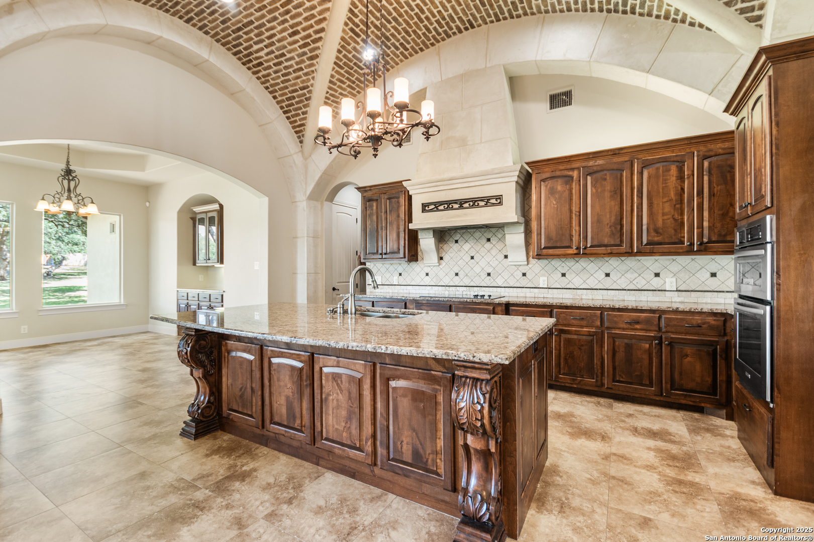 68 Brook Ridge Fair Oaks Ranch, TX 78015 - Photo 13 of 69 a spacious bathroom with a granite countertop sink a mirror and bathtub