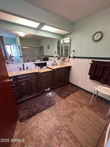 a room with fireplace