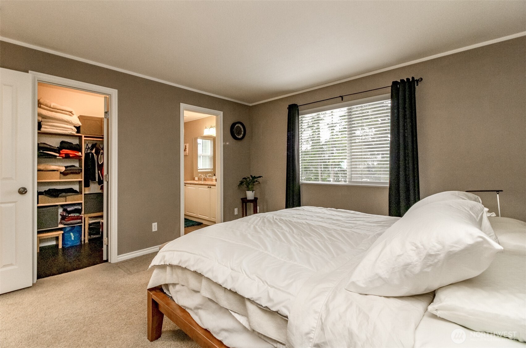 23425 Southeast 248th Street Maple Valley, WA 98038 - Photo 24 of 40 a bedroom with a bed and closet