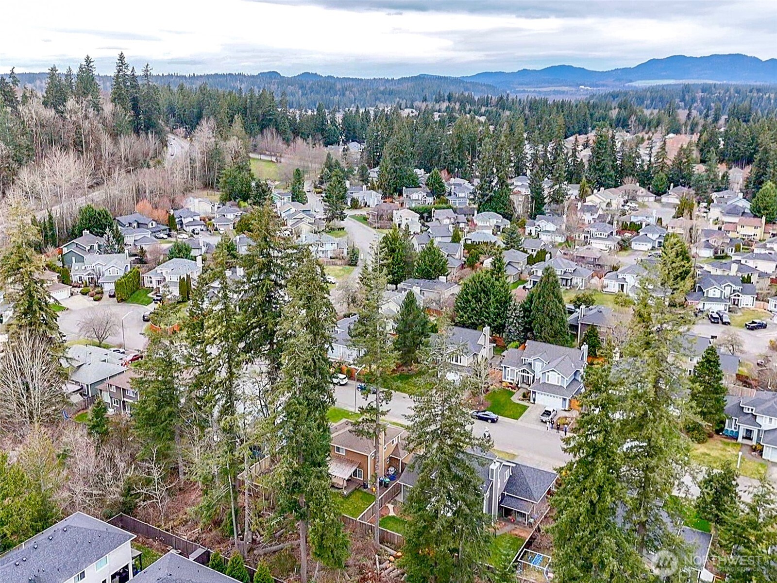 23425 Southeast 248th Street Maple Valley, WA 98038 - Photo 40 of 40 a view of a city with mountains in the background