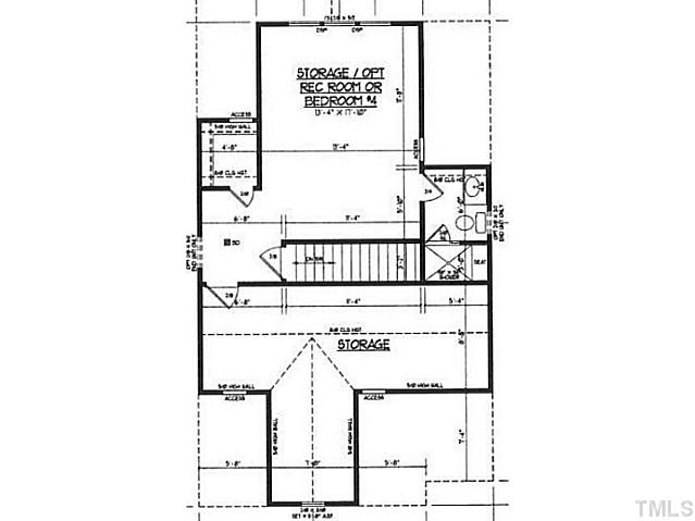 1909 Gaillard Drive Raleigh, NC 27614 - Photo 25 of 25 3rd Floor