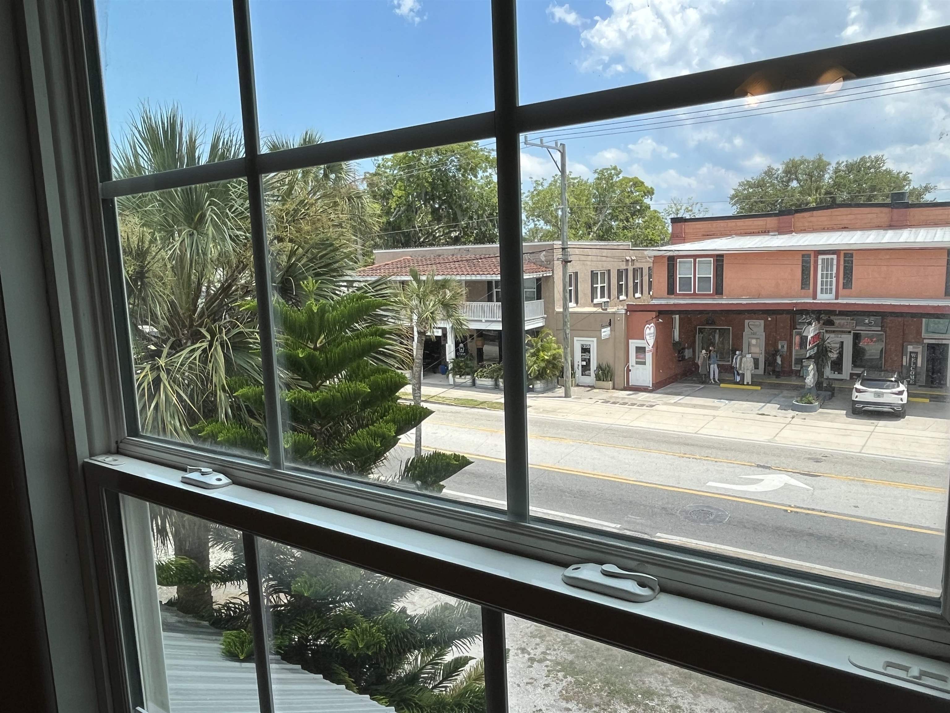138 King Street, Unit C St. Augustine, FL 32084 - Photo 8 of 17 a view of a building from a window