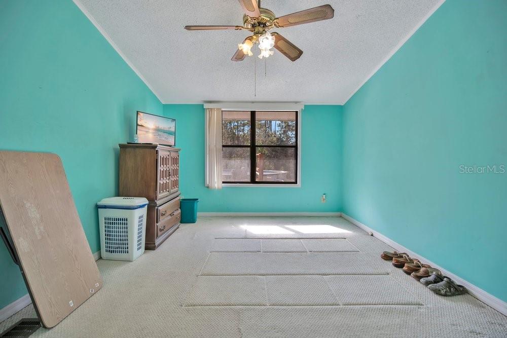 425 Scooter Point Geneva, FL 32732 - Photo 18 of 41 a yellow room with a window and ceiling fan