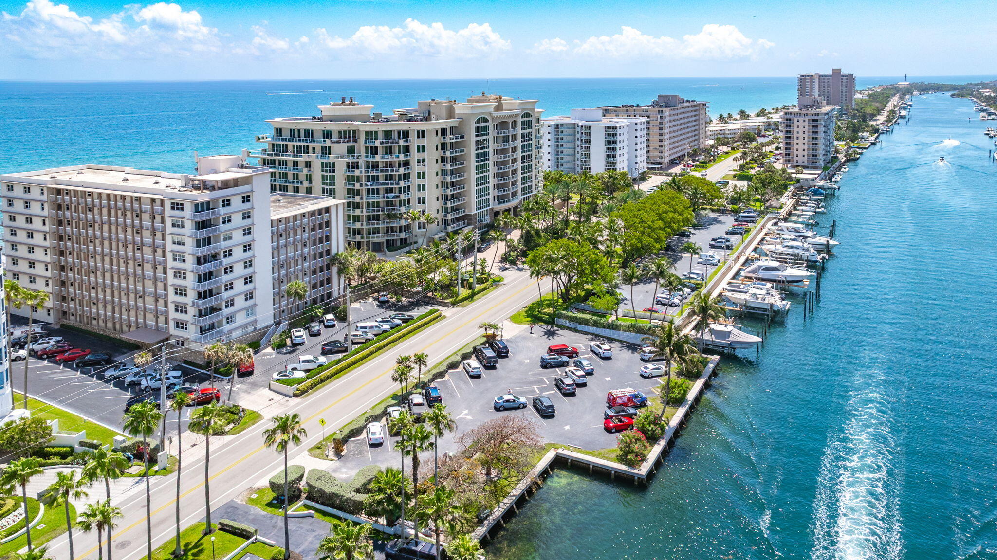 1069 Hillsboro Mile, Unit 802 Hillsboro Beach, FL 33062 - Photo 36 of 47 a city view with tall buildings
