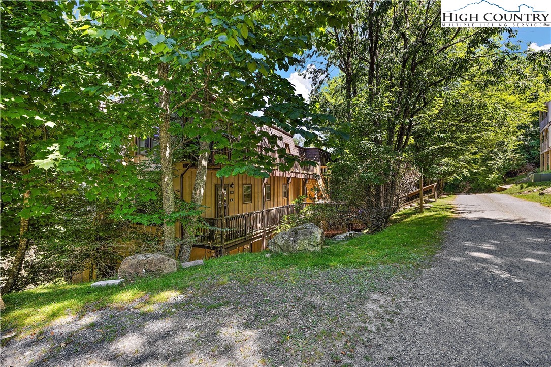101 Mid Holiday Lane, Unit E217 Beech Mountain, NC 28604 - Photo 29 of 43 a view of a park with large trees