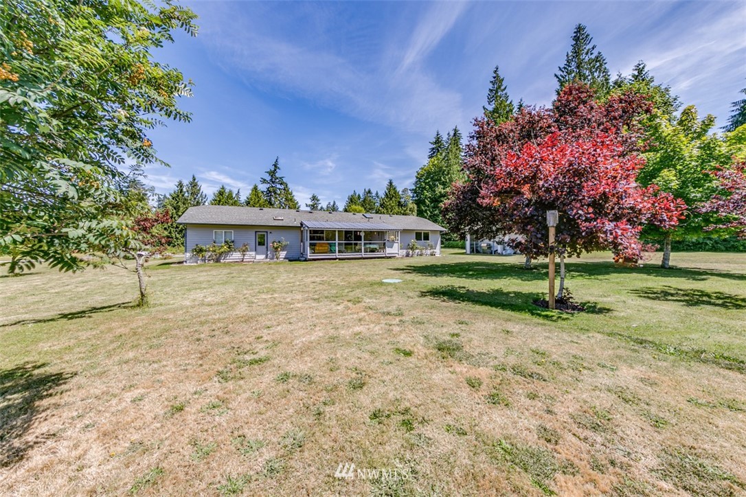422 Hulse Road Port Angeles, WA 98362 - Photo 37 of 40 a view of a house with a yard