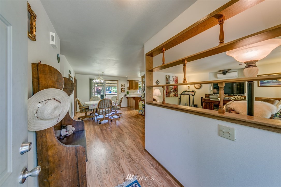 422 Hulse Road Port Angeles, WA 98362 - Photo 6 of 40 a living room with furniture and wooden floor