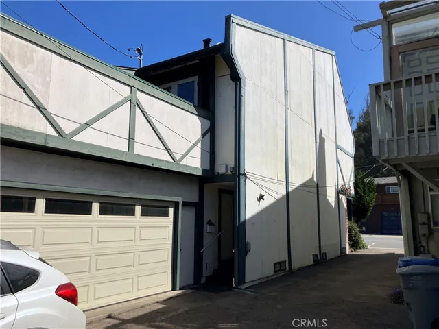 a view of front door