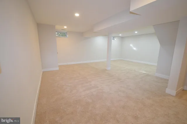 a view of empty room