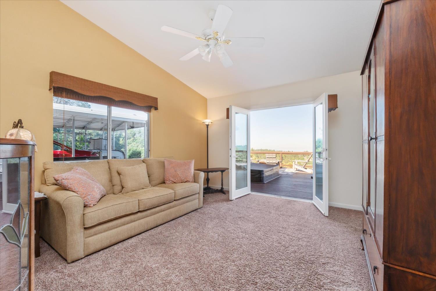 4480 Foster Court Murphys, CA 95247 - Photo 30 of 57 Guest room with deck access.