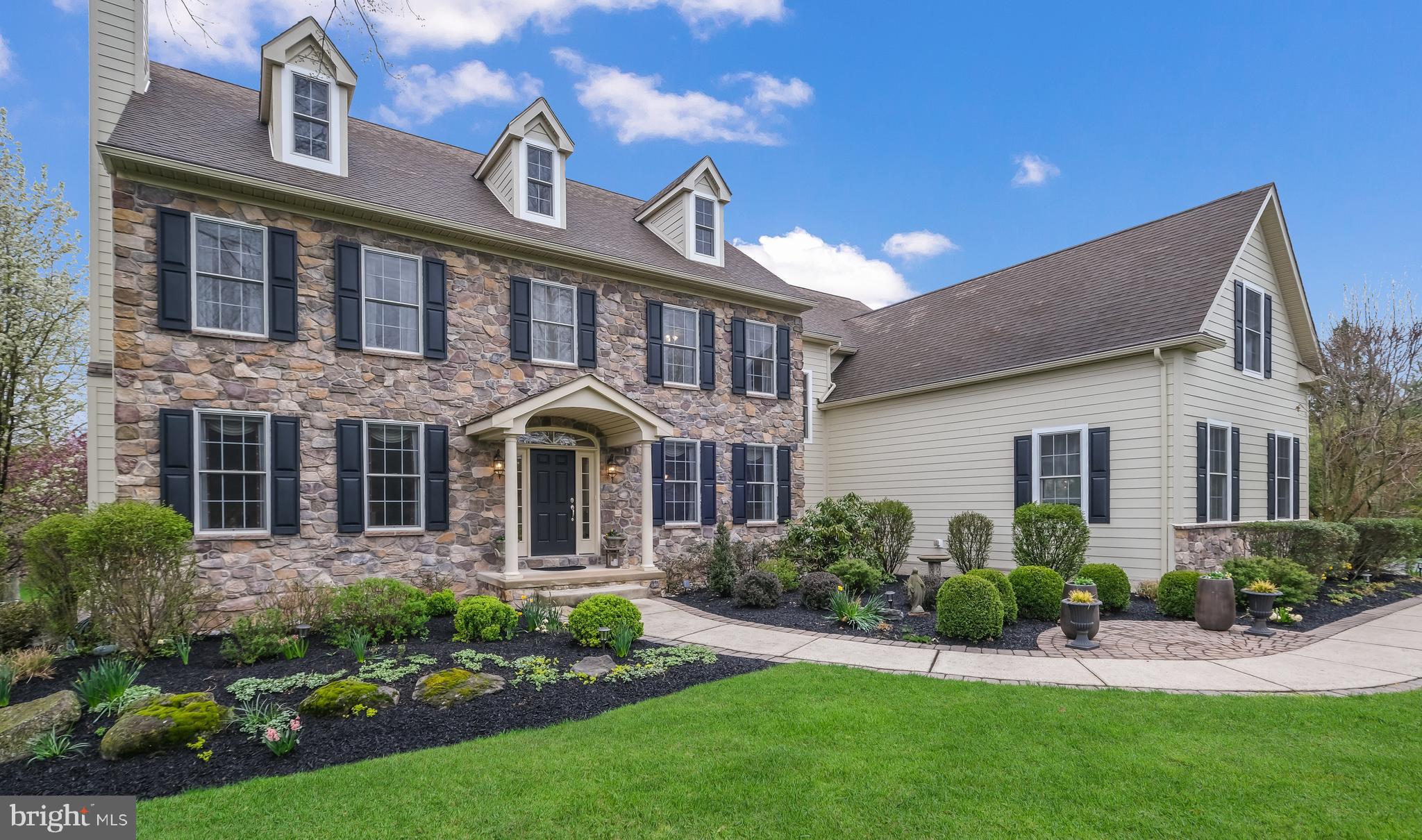 815 Church Road Harleysville, PA 19438 - Photo 28 of 70 NEW CULTURED STONE AND HARDIE BOARD EXTERIOR