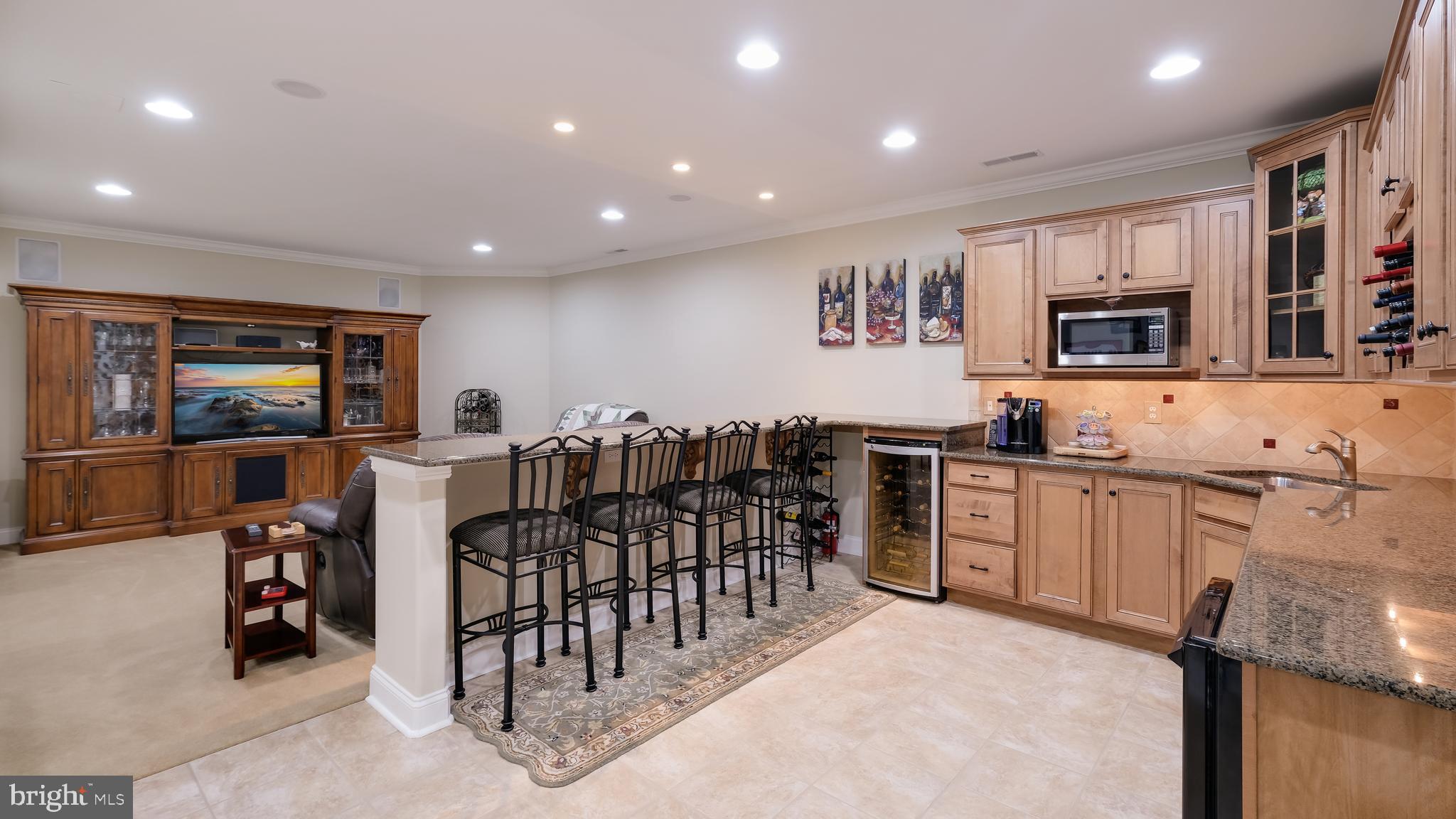 815 Church Road Harleysville, PA 19438 - Photo 50 of 70 MARVELOUS MEDIA ROOM WITH STUNNING 2ND KITCHEN