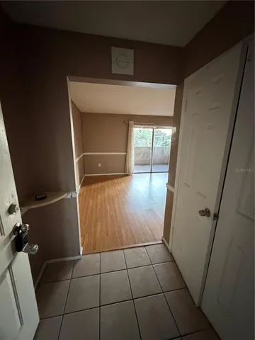 a view of empty room