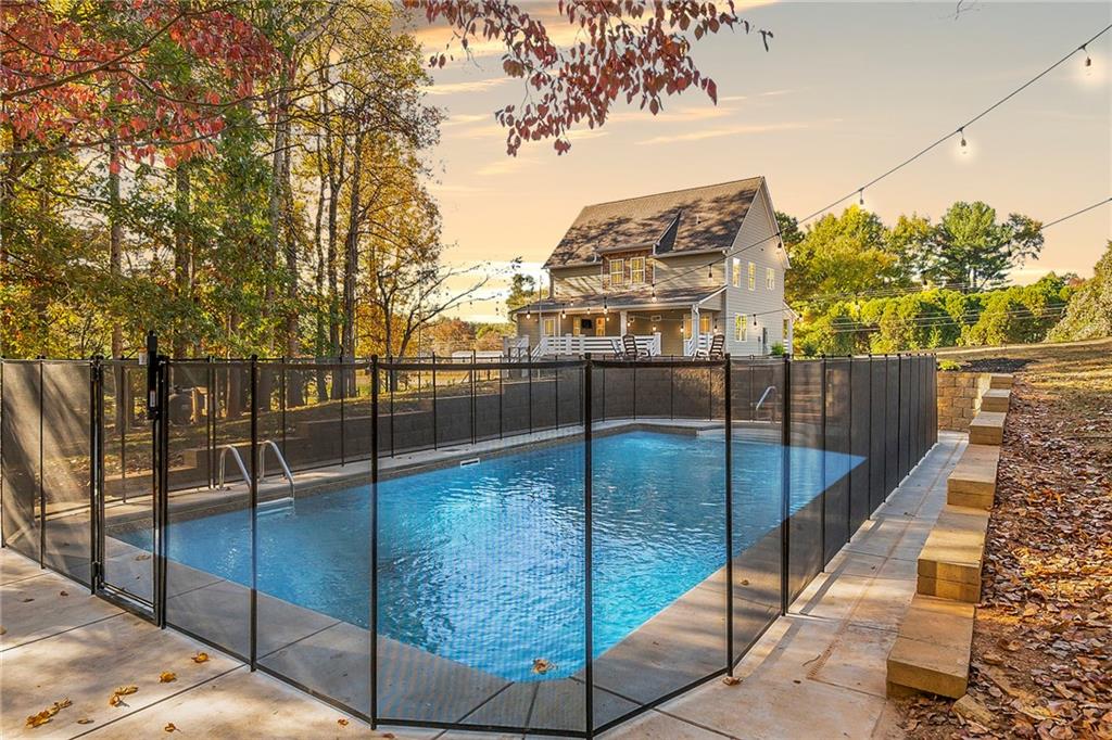 a view of outdoor space and porch