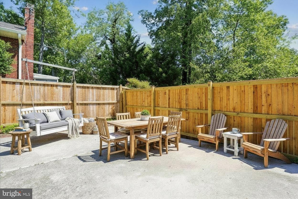 10701 Brunswick Avenue Silver Spring, MD 20902 - Photo 10 of 50 Virtually Staged Patio off the Dining Room