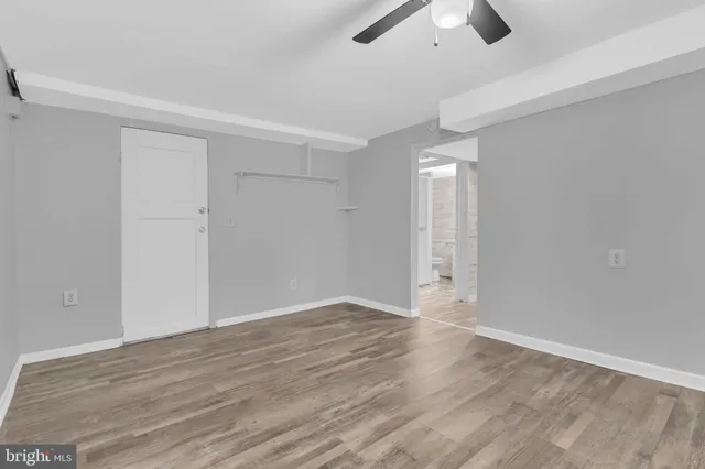 wooden floor in an empty room