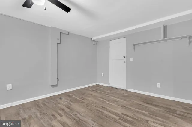 wooden floor in an empty room