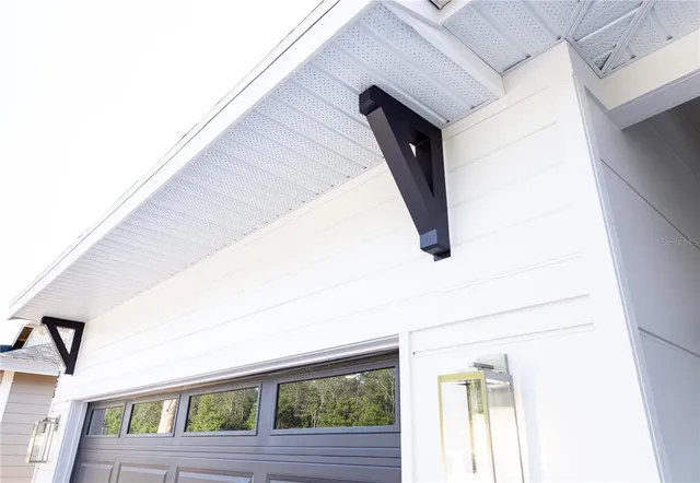 a view of front door