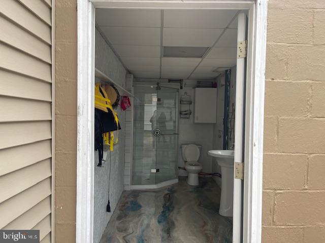 51 Washington Avenue Carneys Point, NJ 08069 - Photo 43 of 63 a bathroom with a toilet and a shower