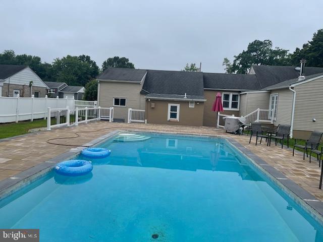51 Washington Avenue Carneys Point, NJ 08069 - Photo 58 of 63 an aerial view of a house with swimming pool garden and patio