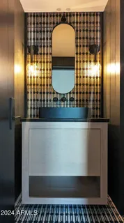 a view of a living room with furniture