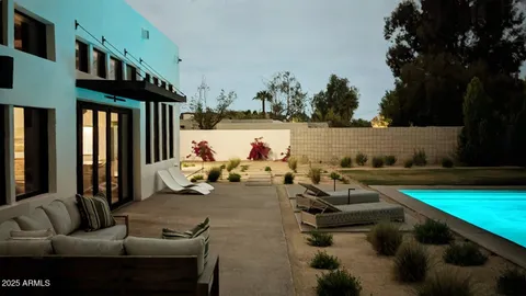 a kitchen with a stove and cabinets
