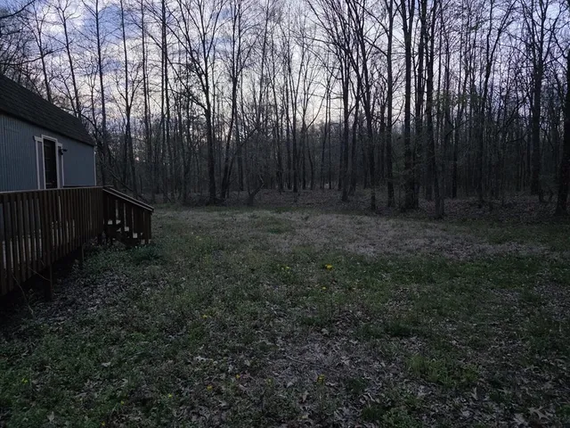 a view of outdoor space and yard
