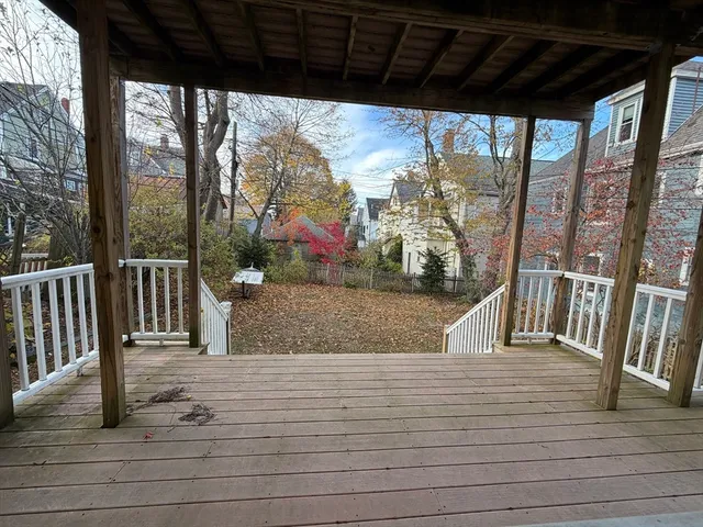 a view of a house with a lake view