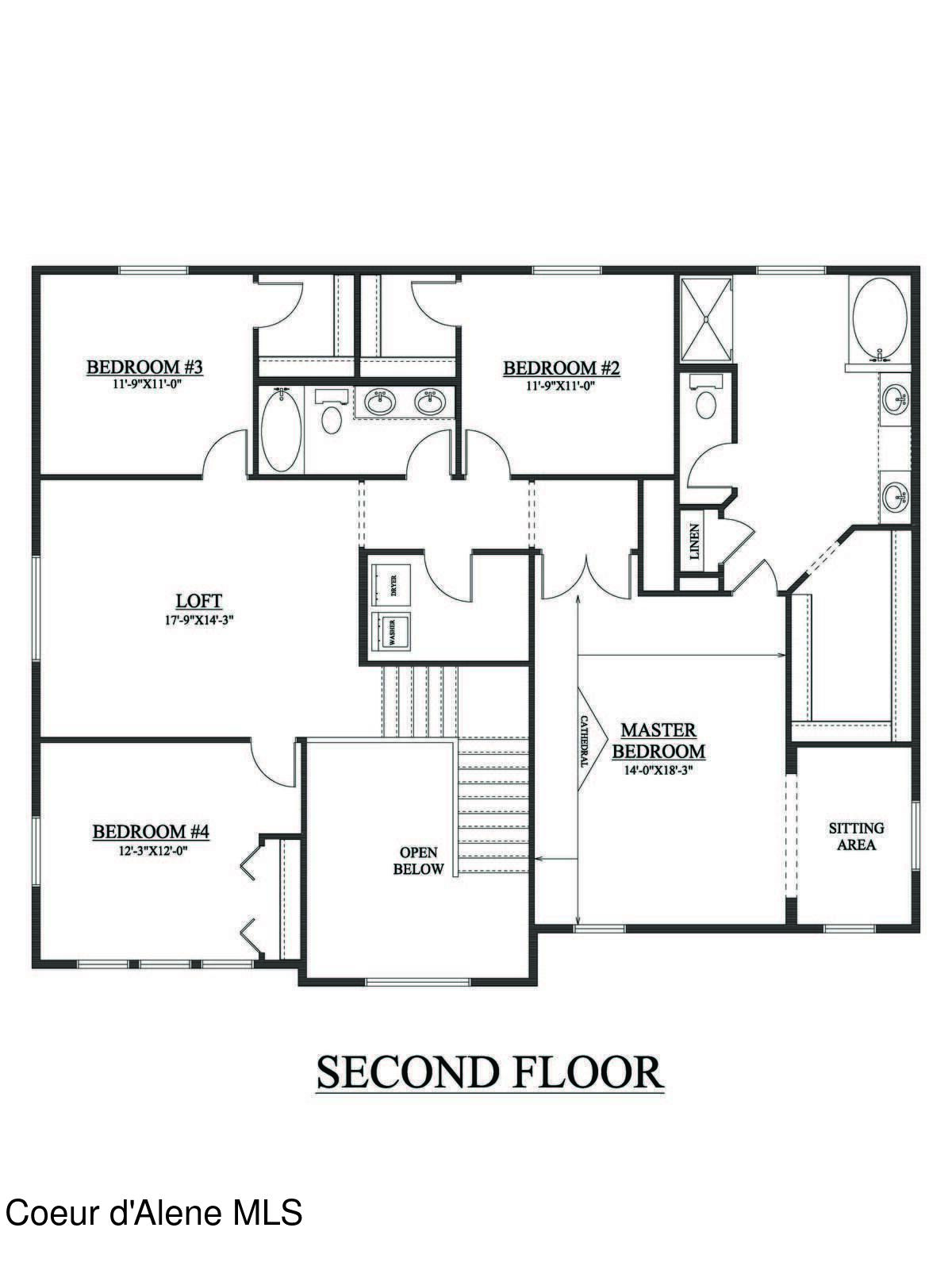 14973 North Liane Lane Rathdrum, ID 83858 - Photo 44 of 44 Floor Plan