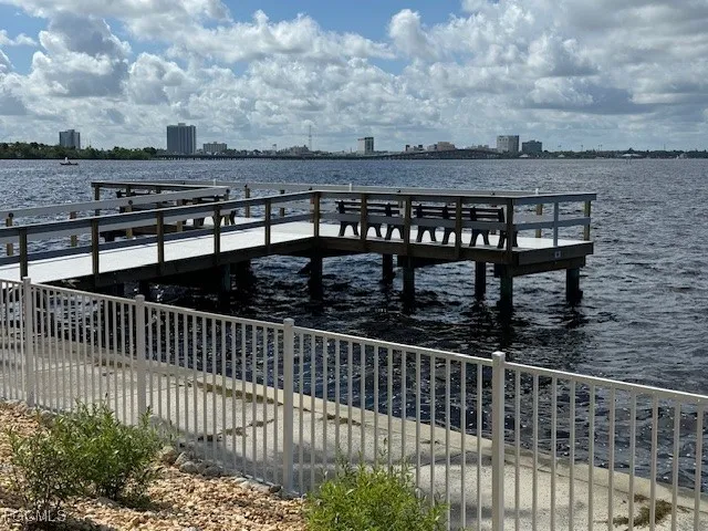 a view of a roof deck