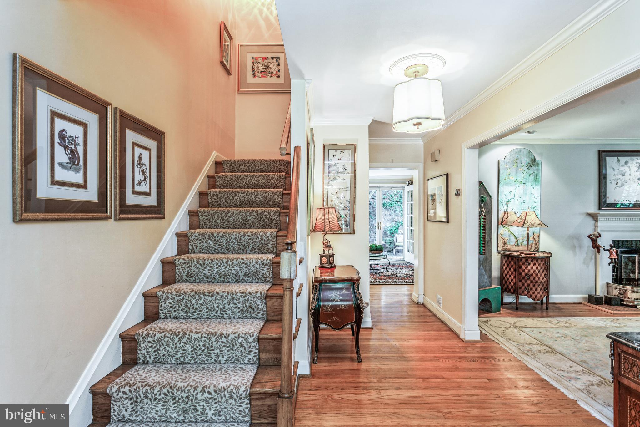 1111 Bellemore Road Baltimore, MD 21210 - Photo 4 of 35 Gracious Foyer opens to LR, FR and landing
