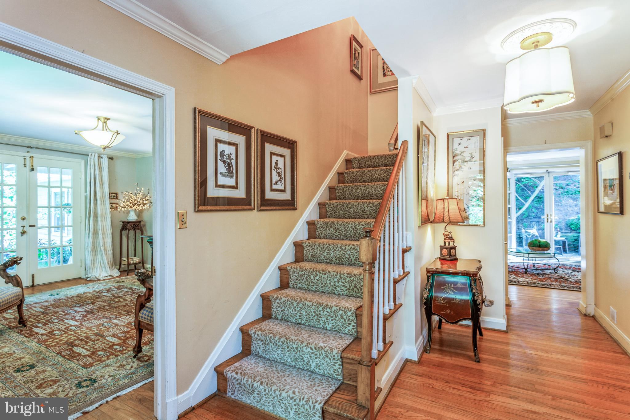 1111 Bellemore Road Baltimore, MD 21210 - Photo 5 of 35 Foyer opens to large office adjacent to Veranda