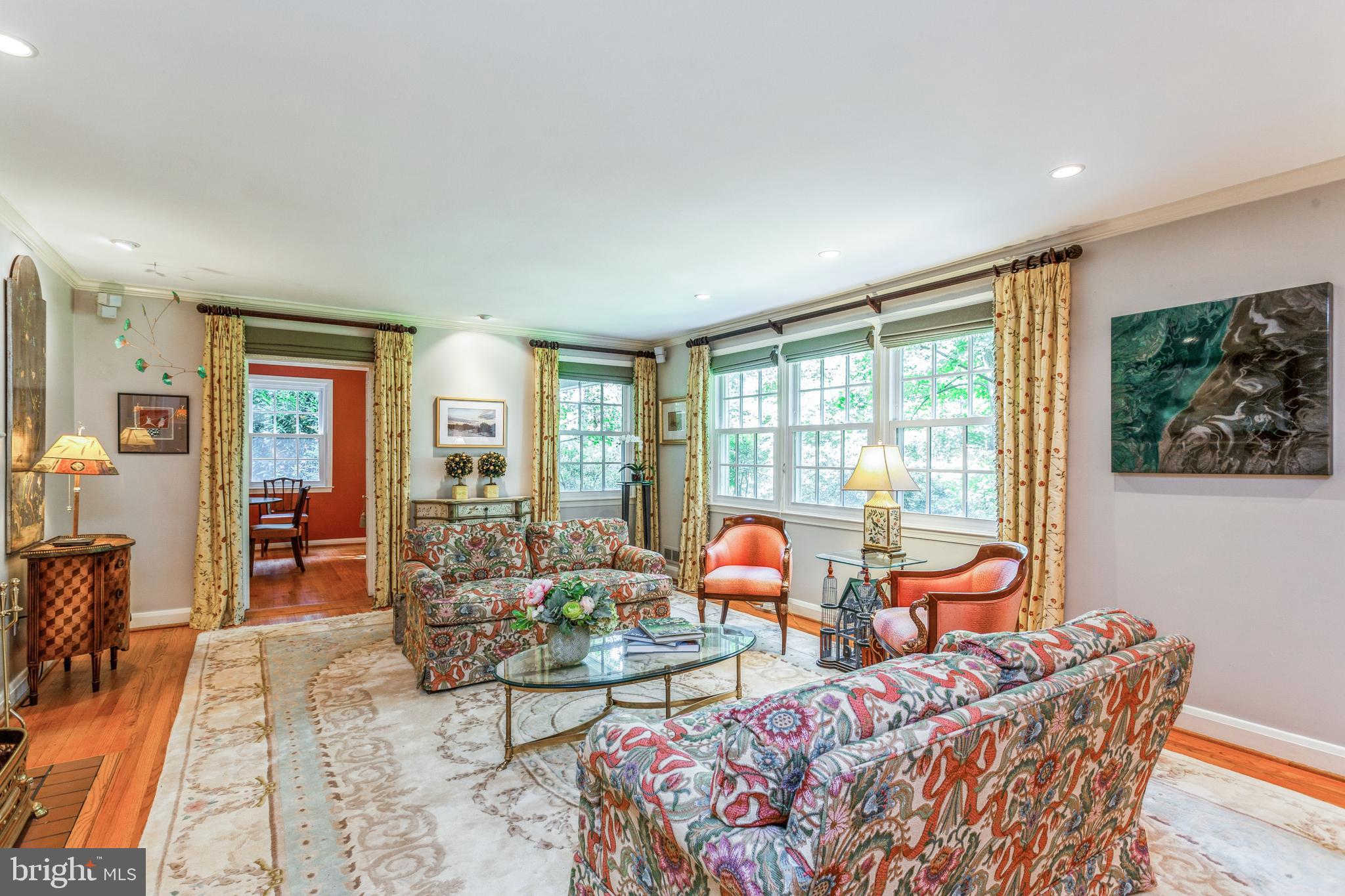 1111 Bellemore Road Baltimore, MD 21210 - Photo 6 of 35 Spacious LR with french doors to Dining Room