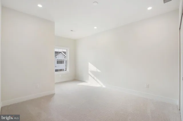 a view of empty room