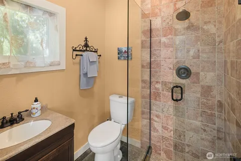 a outdoor living space with furniture and a potted plant