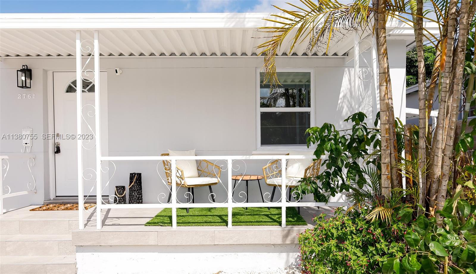 2761 Southwest 33rd Avenue, Unit 1 Miami, FL 33133 - Photo 17 of 46 a view of a house with a patio