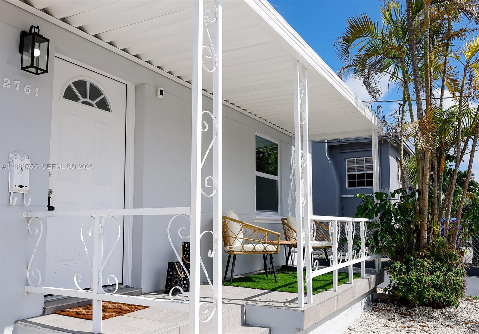 2761 Southwest 33rd Avenue, Unit 1 Miami, FL 33133 - Photo 45 of 46 a front view of a house with garage