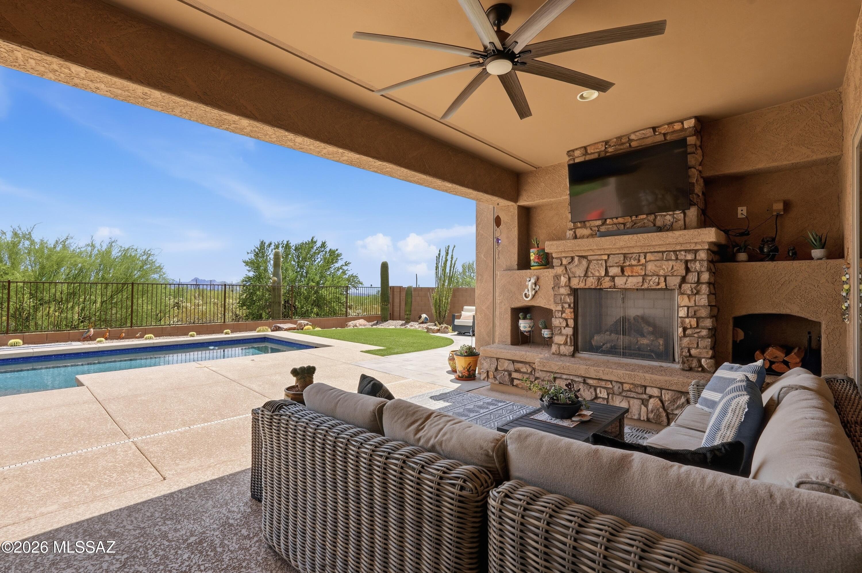 13751 North Rim Trail Marana, AZ 85658 - Photo 33 of 42 Covered Patio