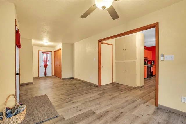 a view of an entryway of the house