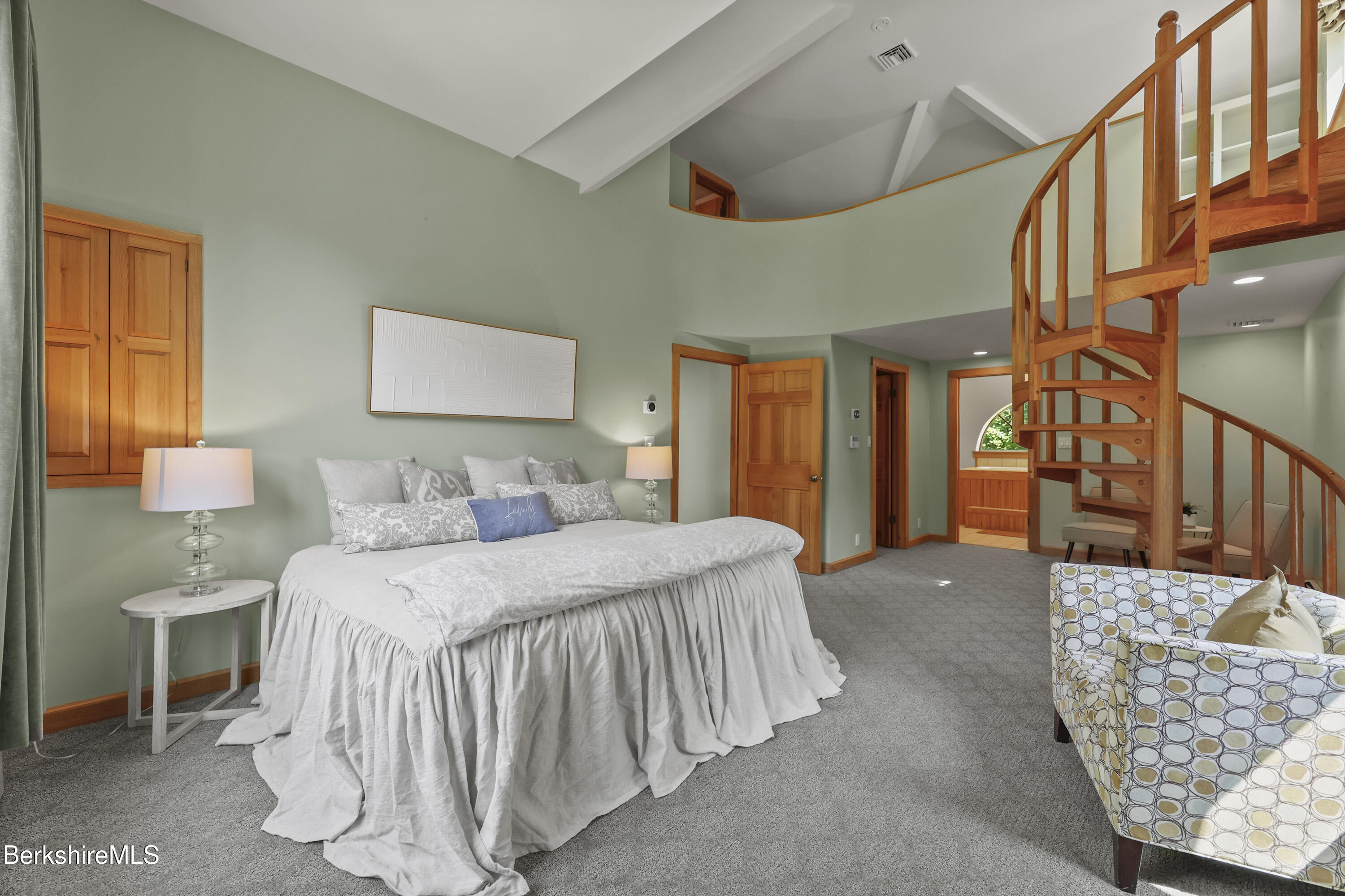 46 West Center Road West Stockbridge, MA 01266 - Photo 20 of 52 180 Second Floor Primary Bedroom