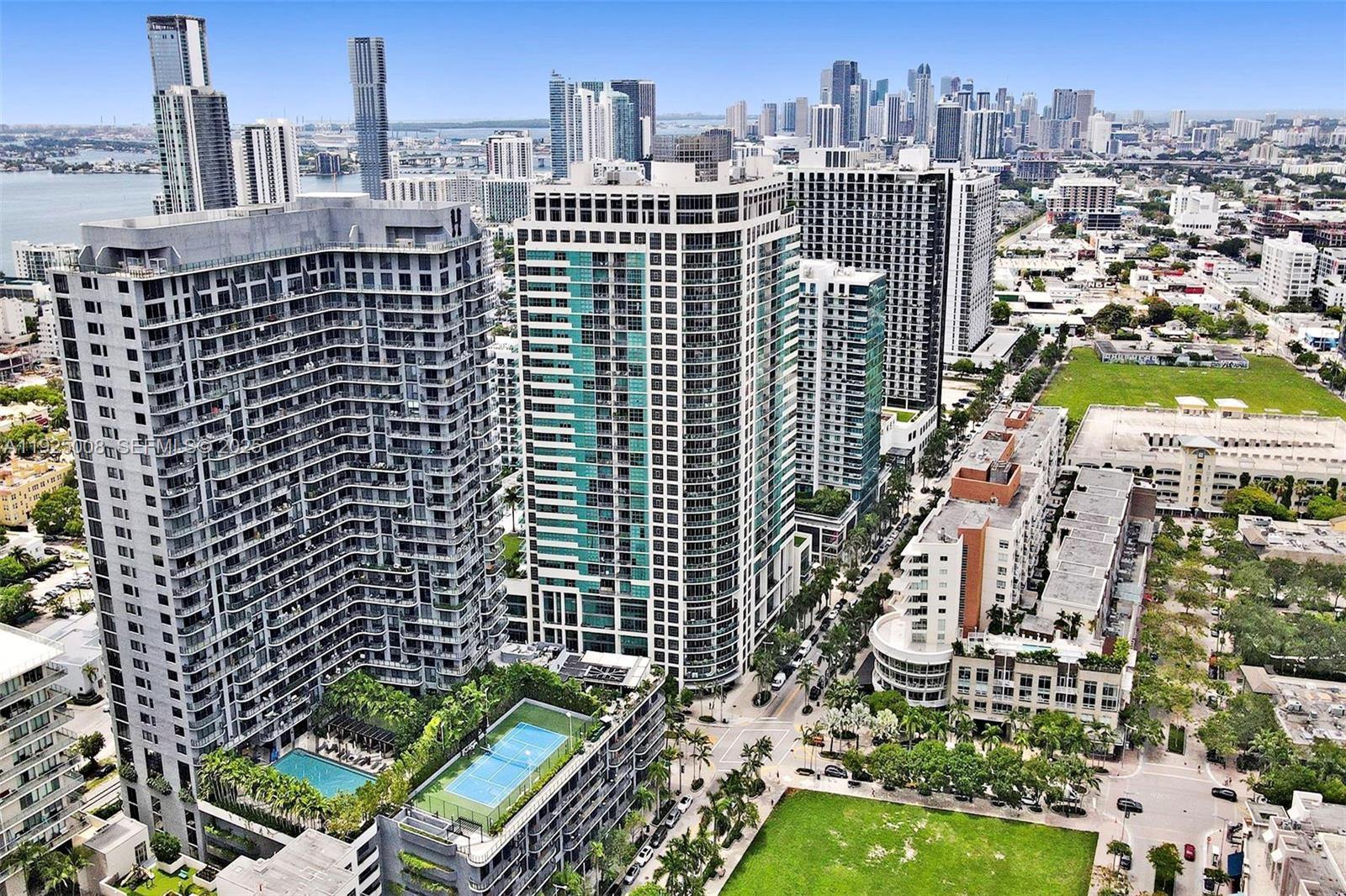 3301 Northeast 1st Avenue, Unit H2205 Miami, FL 33137 - Photo 2 of 28 a view of a city with tall buildings