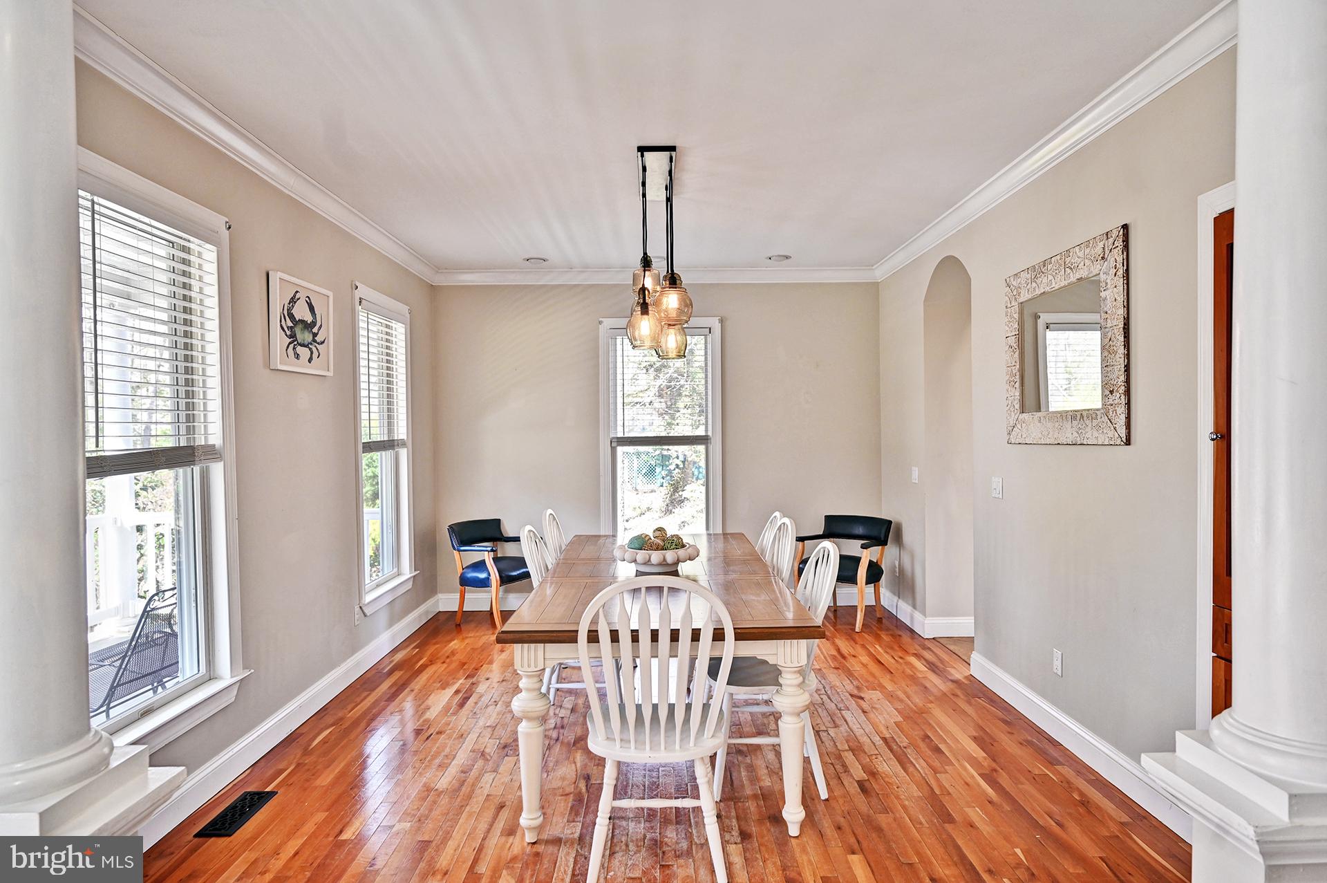 31765 Hickory Manor Road Frankford, DE 19945 - Photo 18 of 53 a view of a dining room with furniture window and wooden floor
