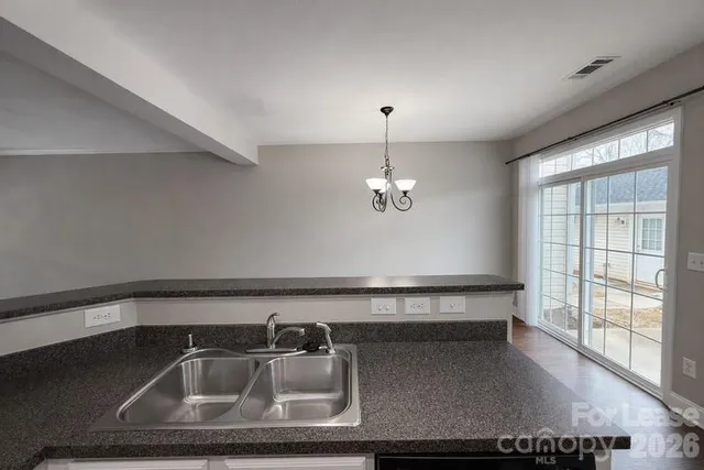 a close view of sink and tap