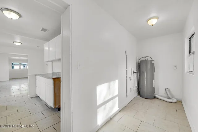 a view of a storage & utility room