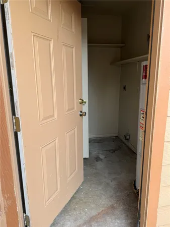 a view of a closet