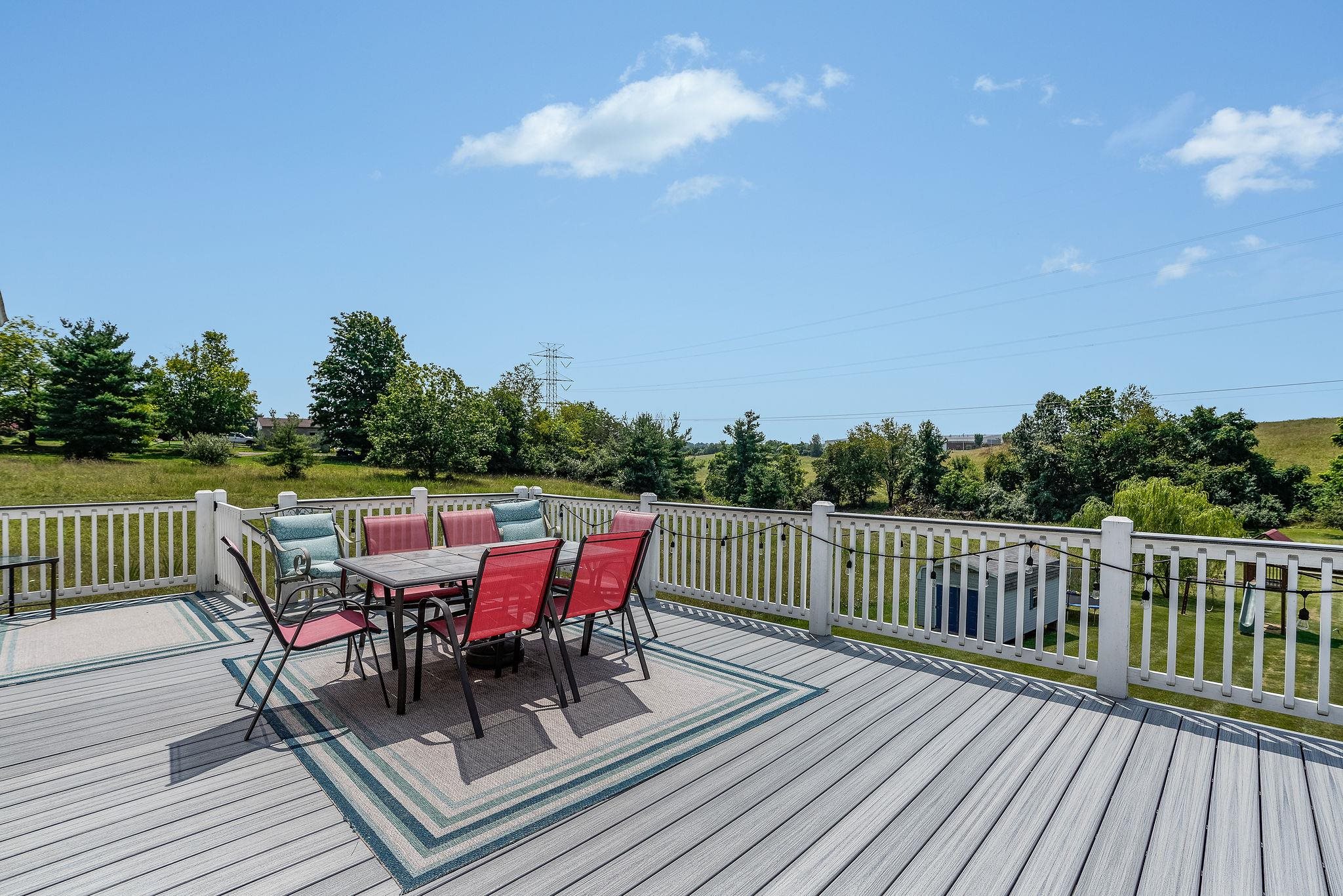 812 New Hope Road Staunton, VA 24401 - Photo 50 of 67 a roof deck with table and chairs