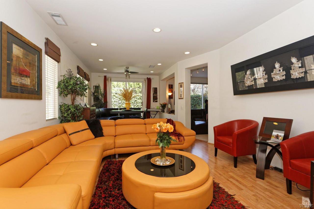 1854 Locust Street Simi Valley, CA 93063 - Photo 7 of 17 a living room with furniture and a wooden floor