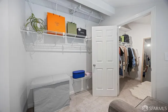 a view of storage and utility room