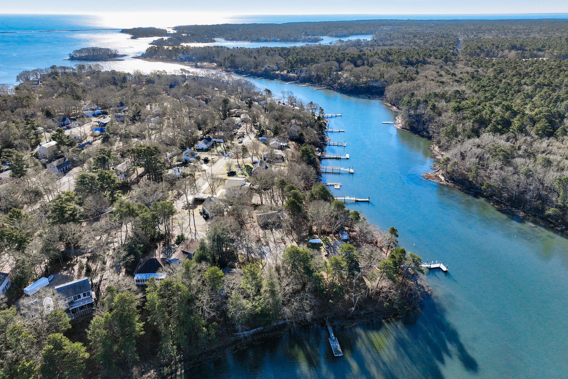 71 Buccaneer Way Mashpee, MA 02649 - Photo 20 of 32 a view of a houses with a yard