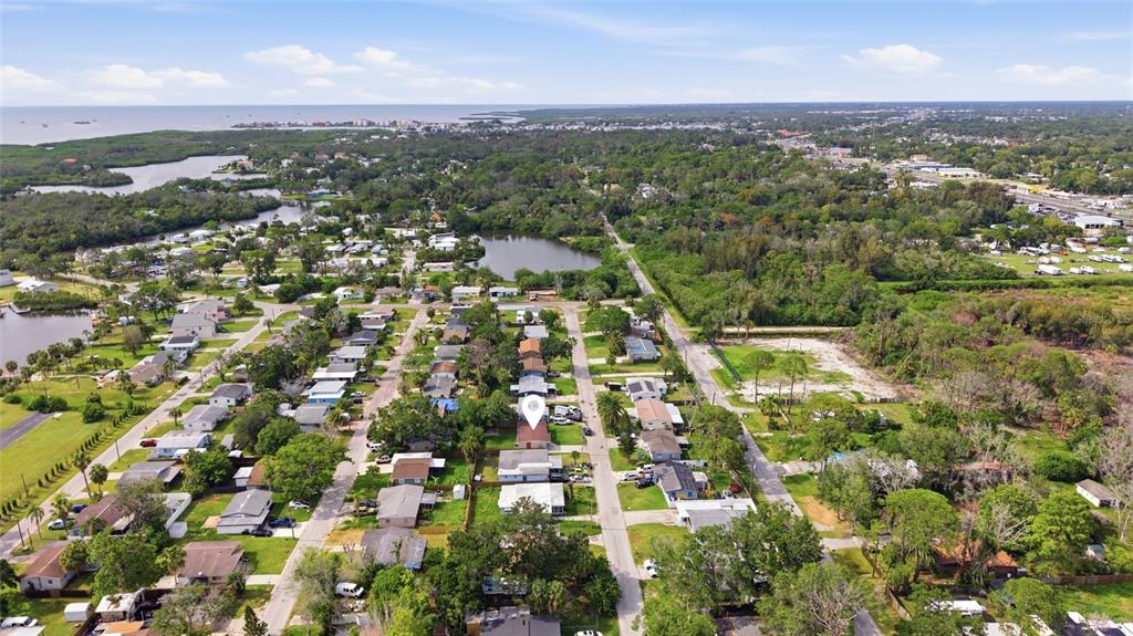 6629 Sierra Terrace New Port Richey, FL 34652 - Photo 27 of 30 an aerial view of residential houses with city view